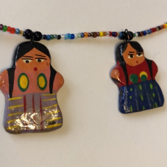 Vintage Native American Beaded Jewelry Set - Picture 5 of 12